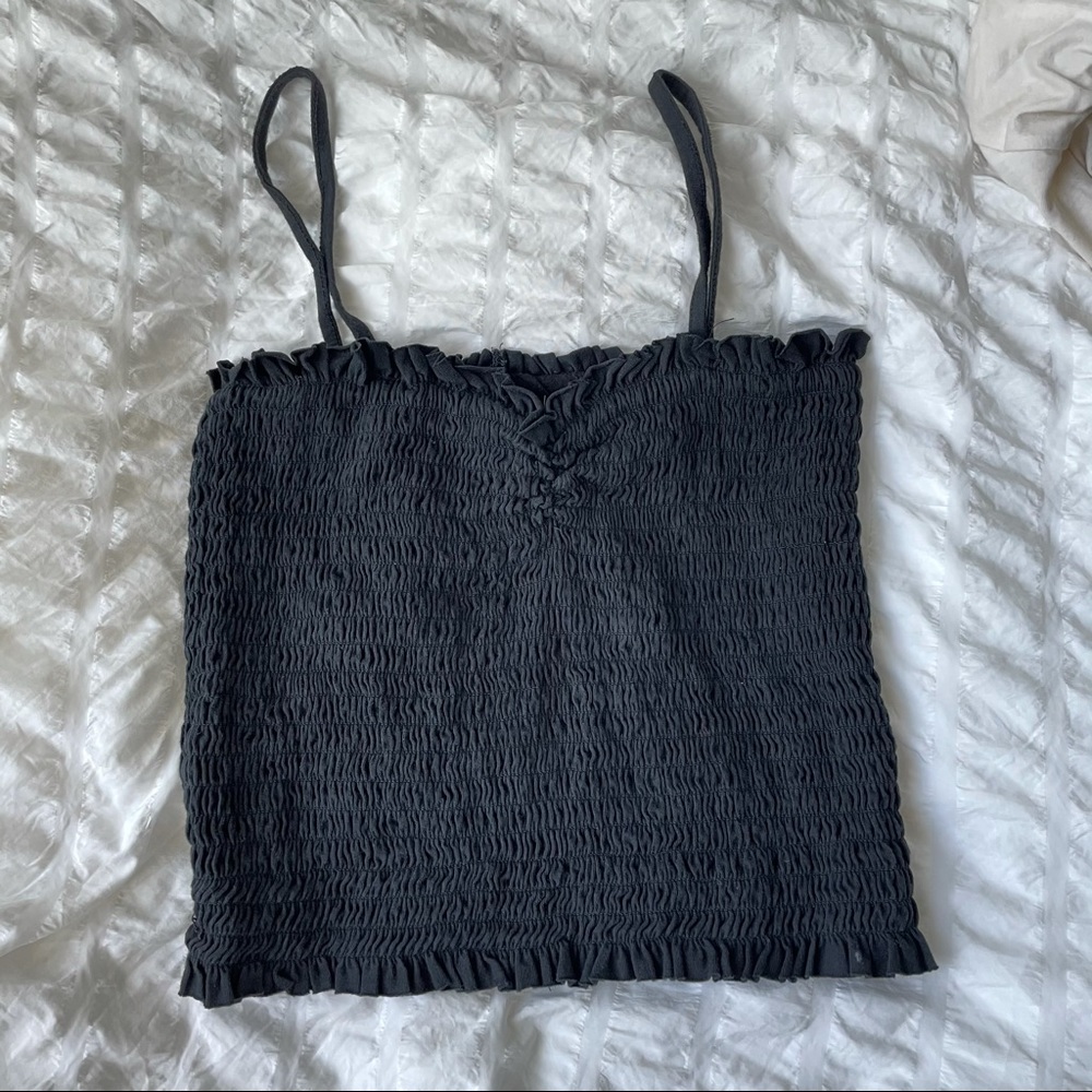 Brandy Melville Ruche Tank/Tube Top